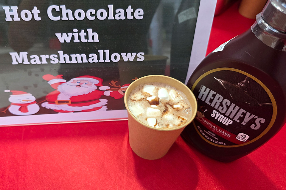 Hot Chocolate Drink Station